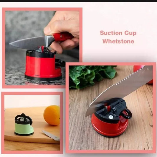 Knife Sharpener with Suction Pad