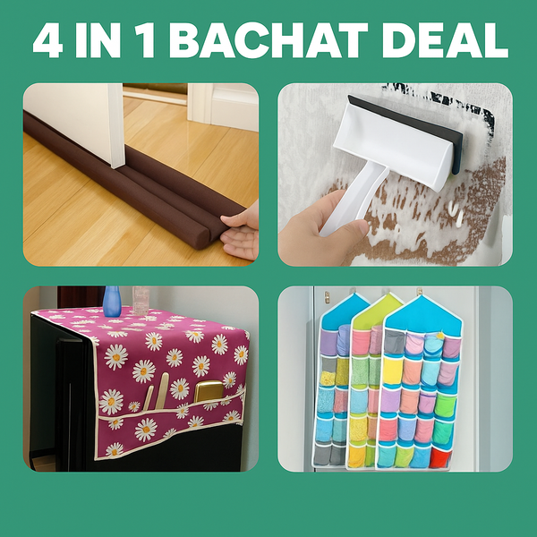 4-in-1 Household Essentials Combo