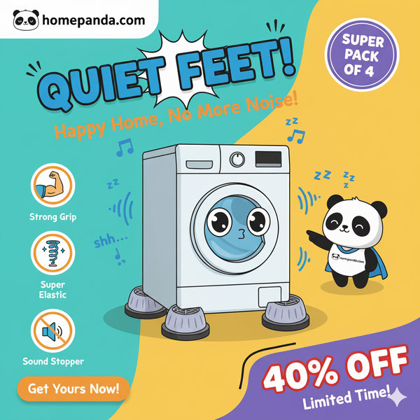 VibroGuard™  Washing Machine Pads (4 Pc Set)