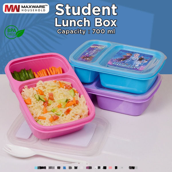 Student Lunch Box (Pack Of 2)
